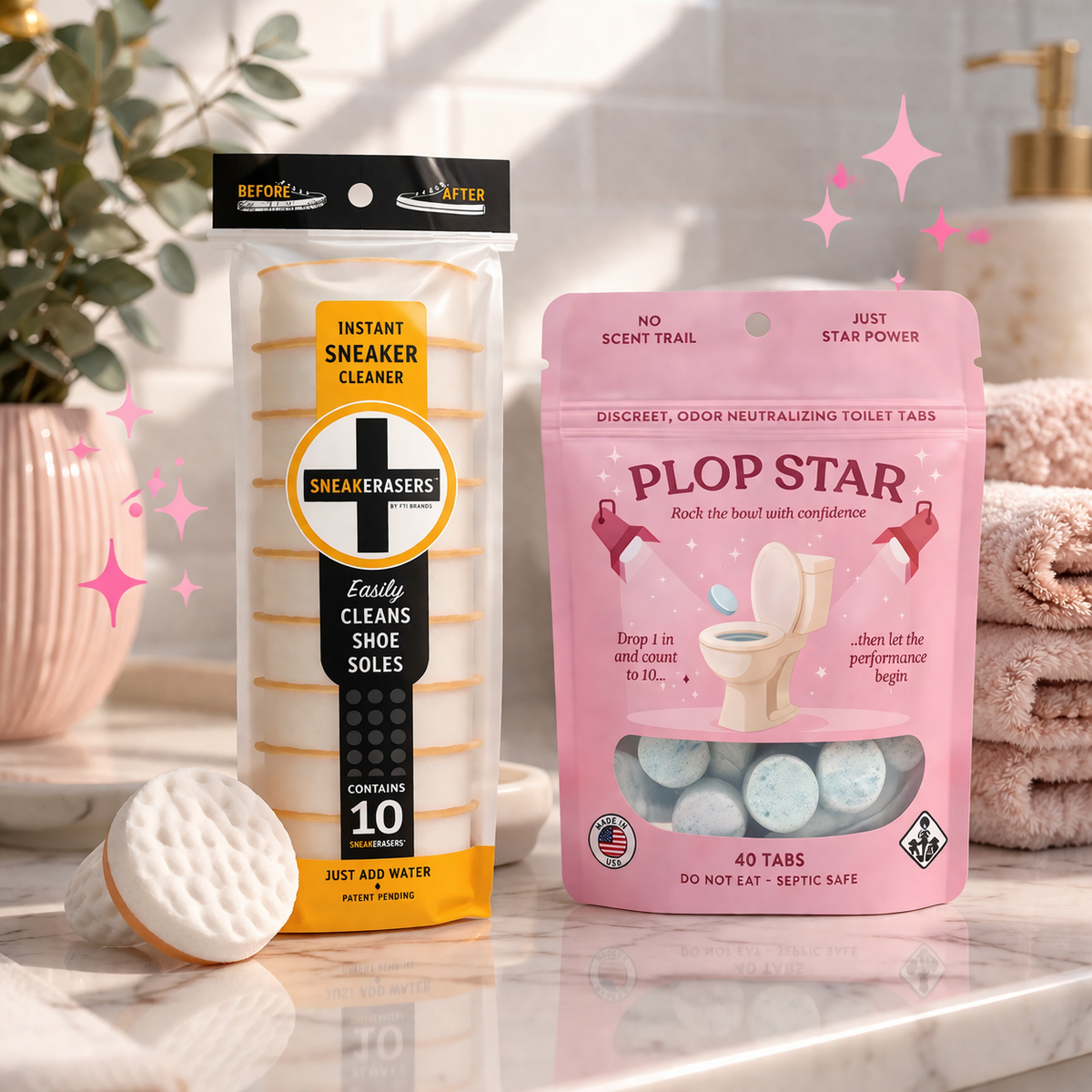 Plop Star |The Worlds Most Discreet Bathroom Deodorizer – PlopStar